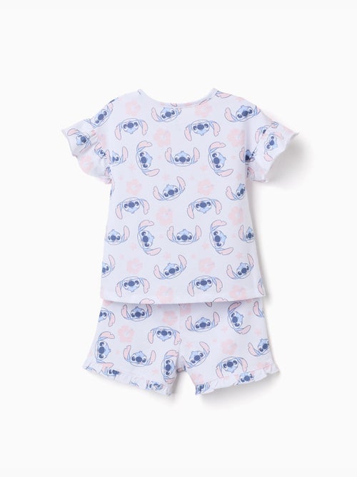 Katoenen pyjama met korte mouwen met stitch-motief - Kiabi Katoenen pyjama met korte mouwen met stitch-motief - Kiabi