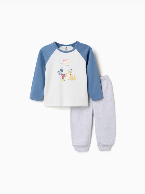 Katoenen pyjama met Mickey & Pluto - Kiabi