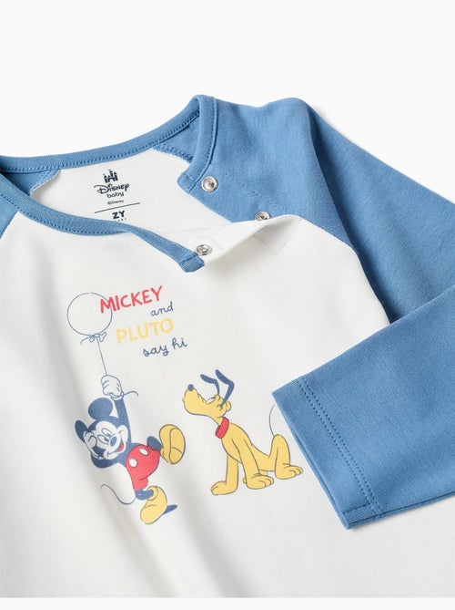 Katoenen pyjama met Mickey & Pluto - Kiabi