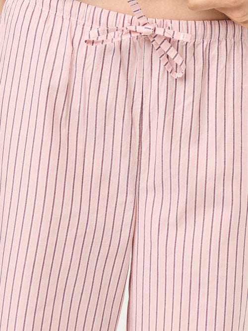 Katoenen pyjamaset - T-shirt + broek - Kiabi Katoenen pyjamaset - T-shirt + broek - Kiabi