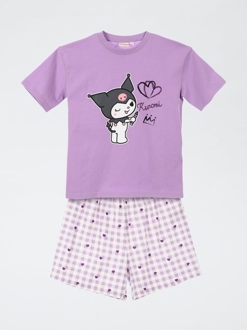 Katoenen pyjamaset 'Kuromi' - Kiabi