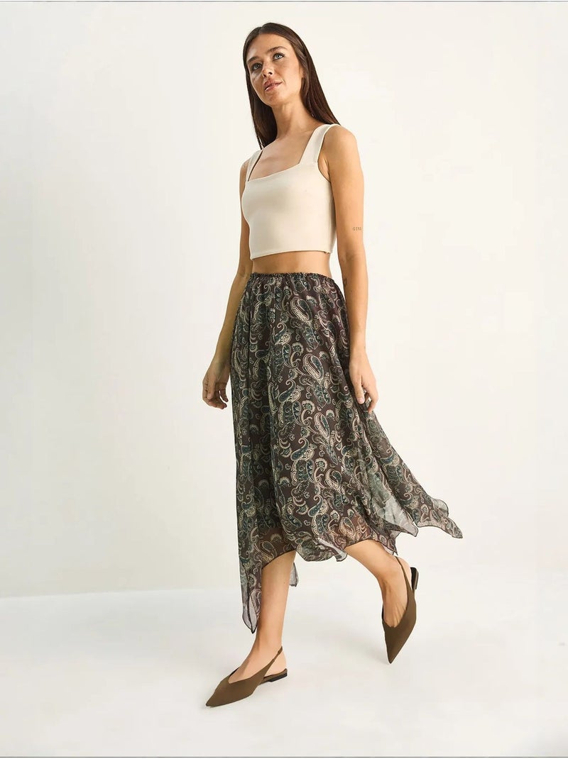 Katoenen rok lucci Multicolor - Kiabi