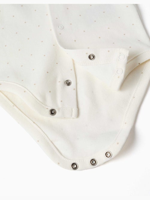 Katoenen set van rompertje en jumpsuit - Kiabi