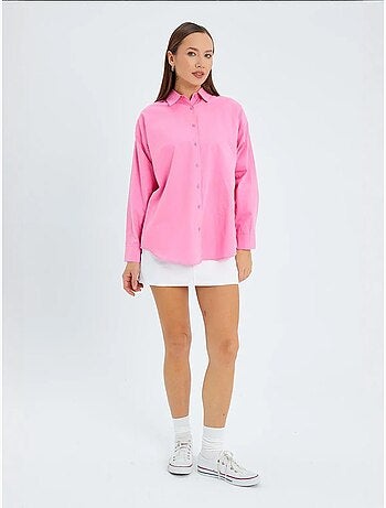 Katoenen shirt met lange mouwen mixray