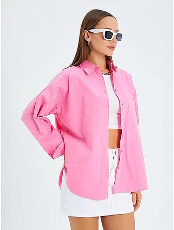 Katoenen shirt met lange mouwen mixray