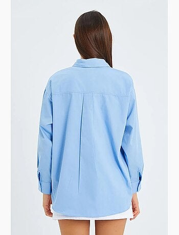Katoenen shirt met lange mouwen mixray
