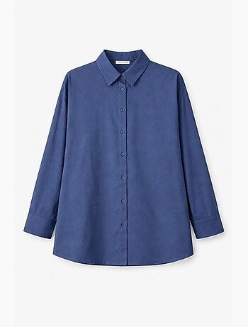 Katoenen shirt met lange mouwen mixray