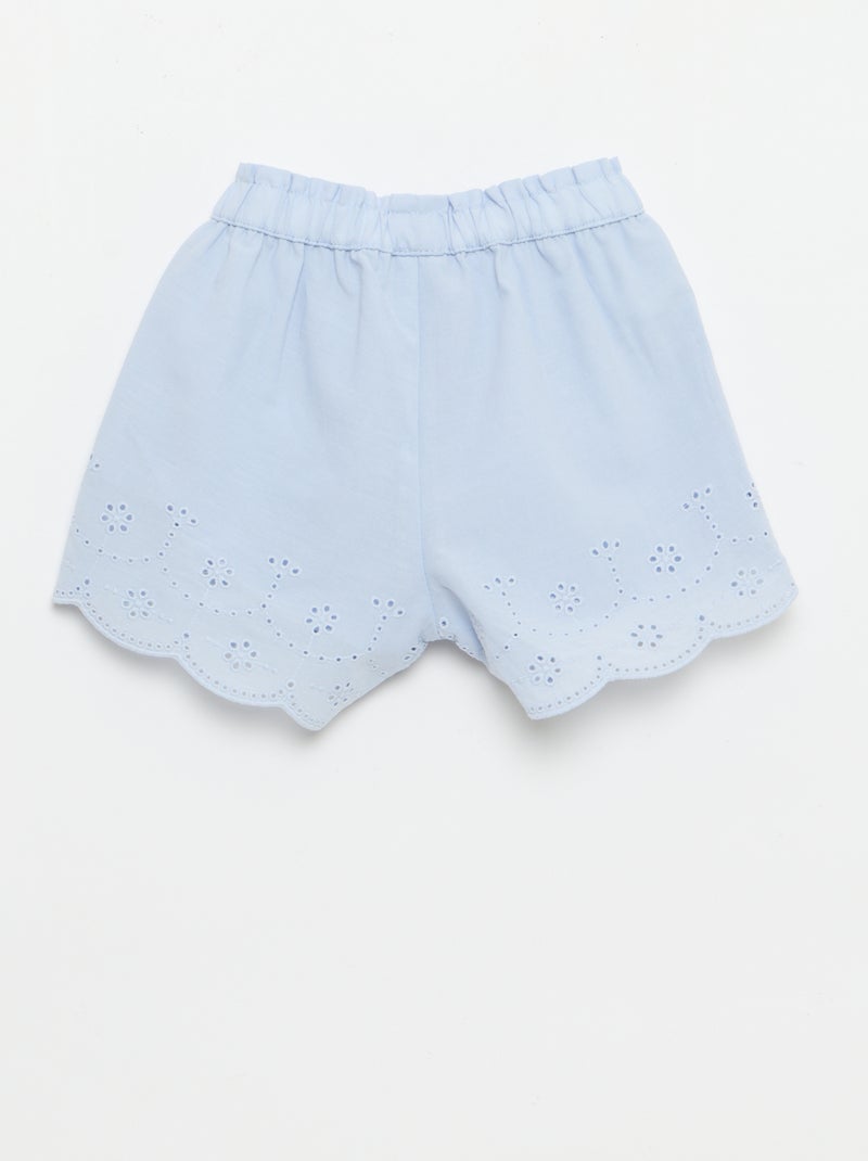 Katoenen short 'Bambi' 'Disney' Blauw - Kiabi