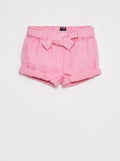 Katoenen short met denimeffect ROSE - Kiabi
