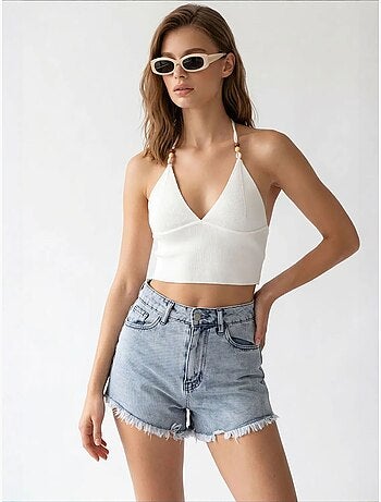 Katoenen short mixray