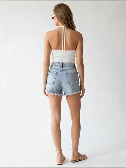 Katoenen short mixray - Kiabi Katoenen short mixray - Kiabi
