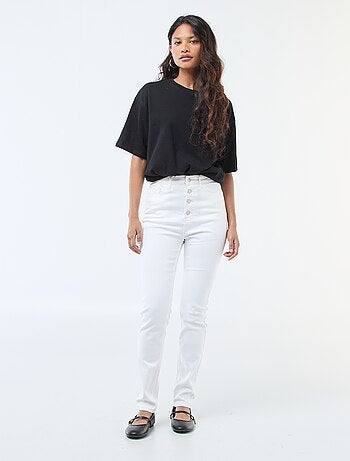 Katoenen skinny spijkerbroek met veel stretch