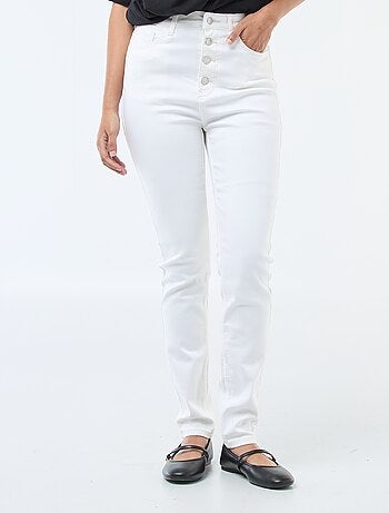 Katoenen skinny spijkerbroek met veel stretch