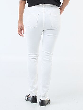Katoenen skinny spijkerbroek met veel stretch