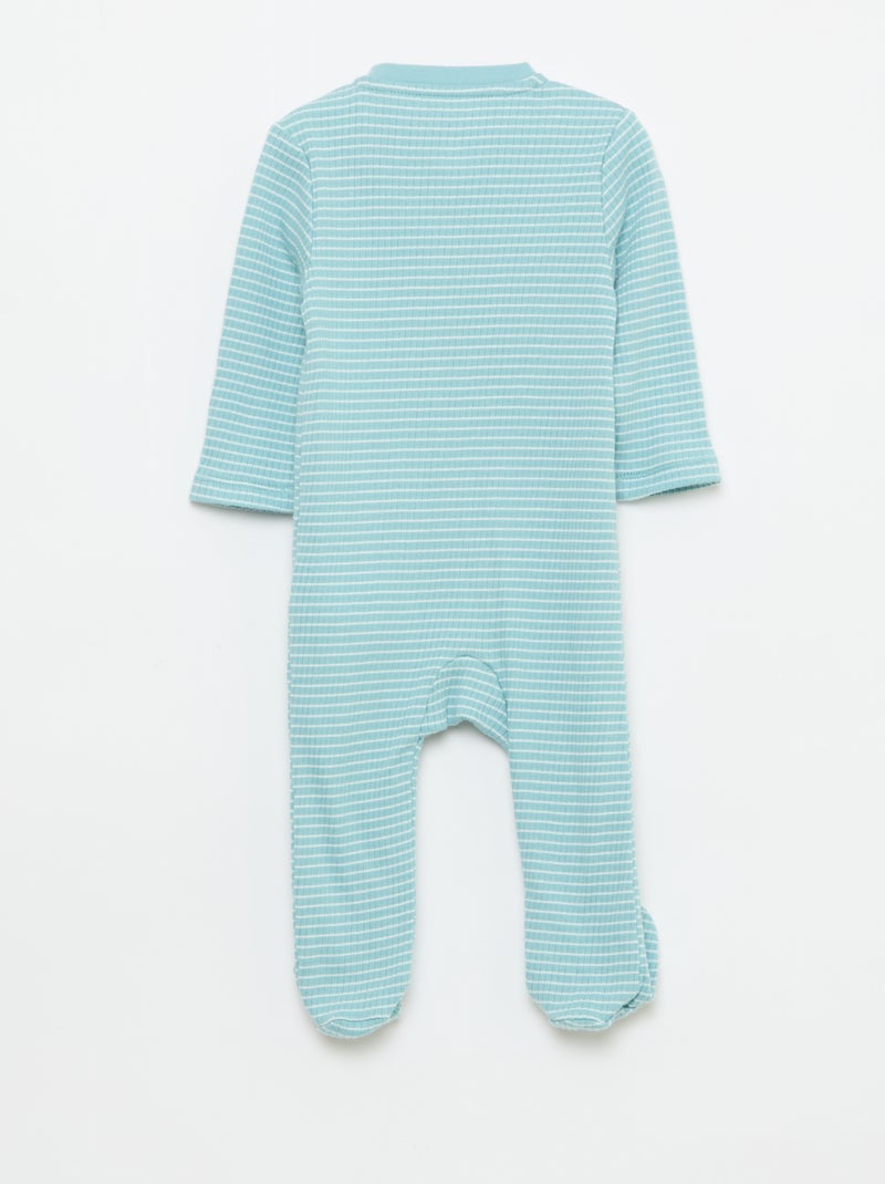 Katoenen slaappak Blauw - Kiabi