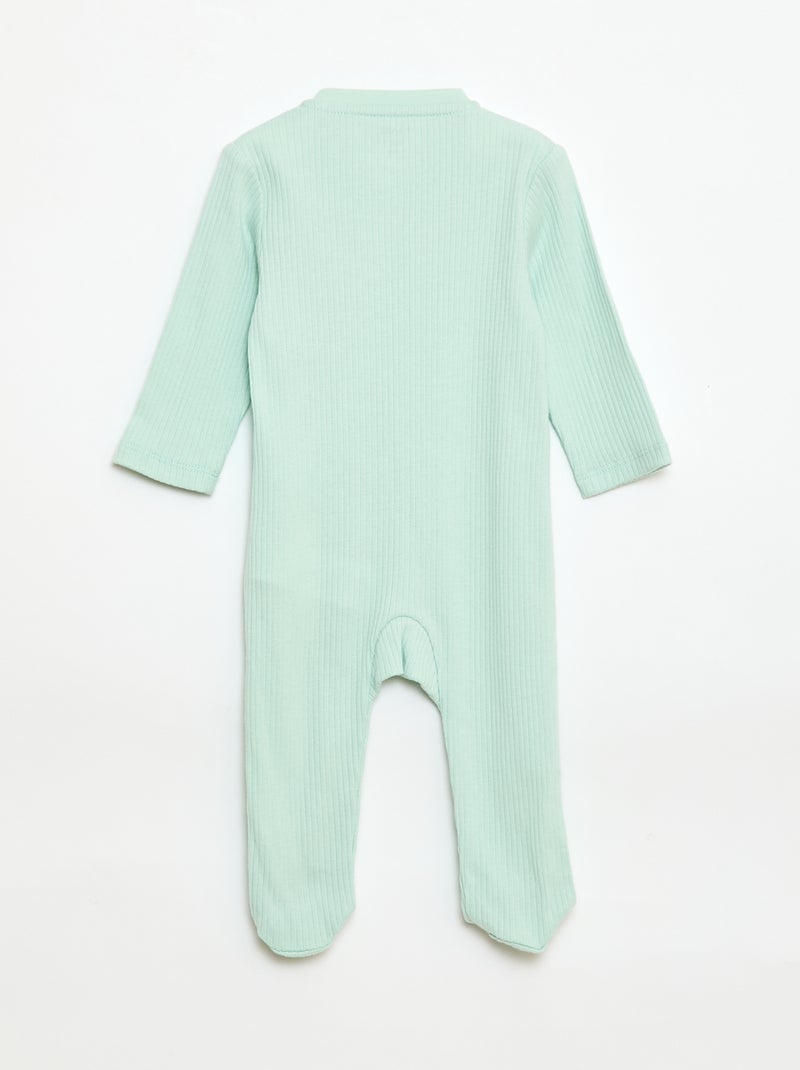 Katoenen slaappak Groen - Kiabi