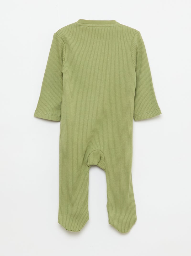 Katoenen slaappak Kaki - Kiabi