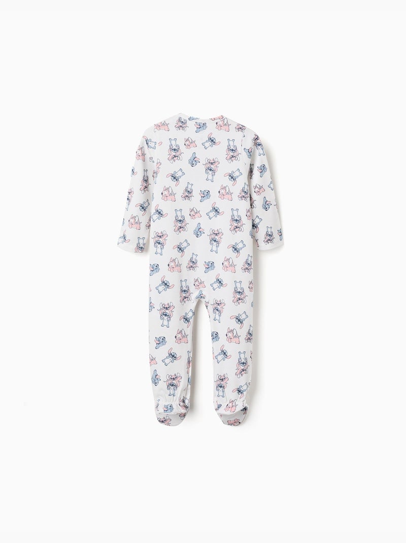 Katoenen slaappakje met Stitch motief Lichtbeige - Kiabi