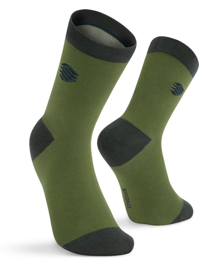 Katoenen sokken 3-pack Groen - Kiabi