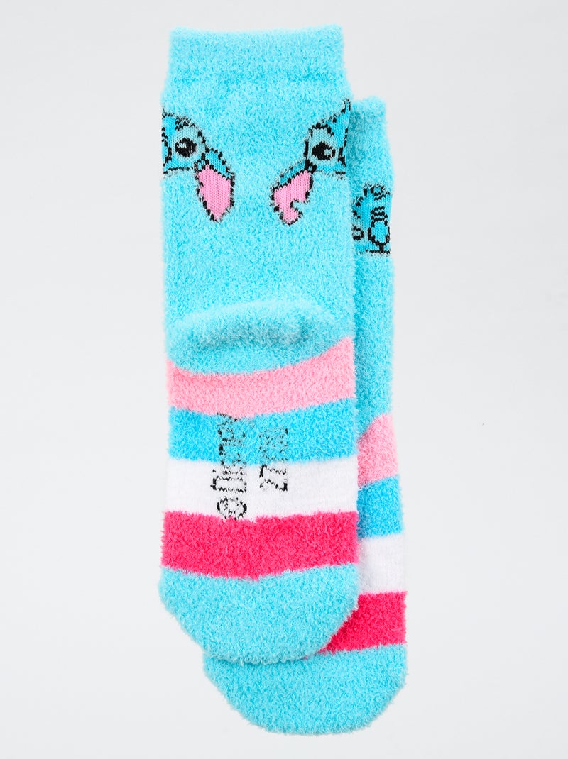 Katoenen sokken 'Disney' 'Stitch' Blauw - Kiabi