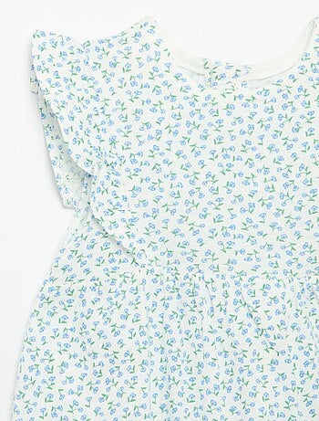 Katoenen speelpakje met print