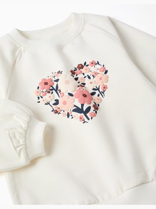 Katoenen sweatshirt en broekenset - Kiabi