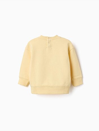 Katoenen sweatshirt met bedrukte beer en letters