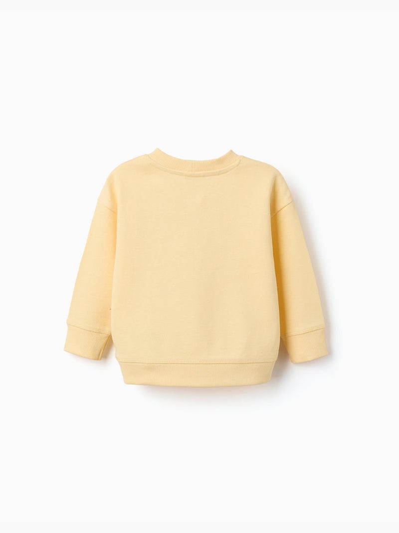 Katoenen sweatshirt met bliksem mcqueen Geel - Kiabi