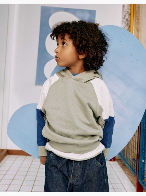 Katoenen sweatshirt met capuchon - Kiabi Katoenen sweatshirt met capuchon - Kiabi