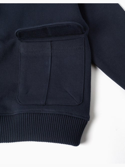 Katoenen sweatshirt met grote zak - Kiabi Katoenen sweatshirt met grote zak - Kiabi