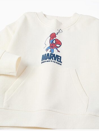 Katoenen sweatshirt met spider-man prints