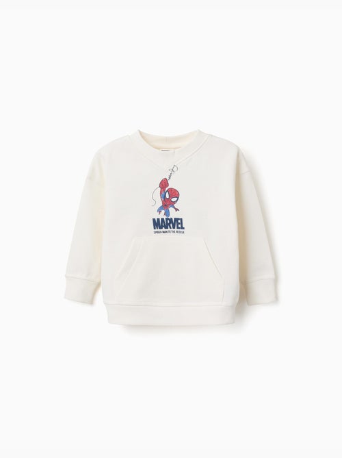 Katoenen sweatshirt met Spider-Man prints - Kiabi Katoenen sweatshirt met Spider-Man prints - Kiabi
