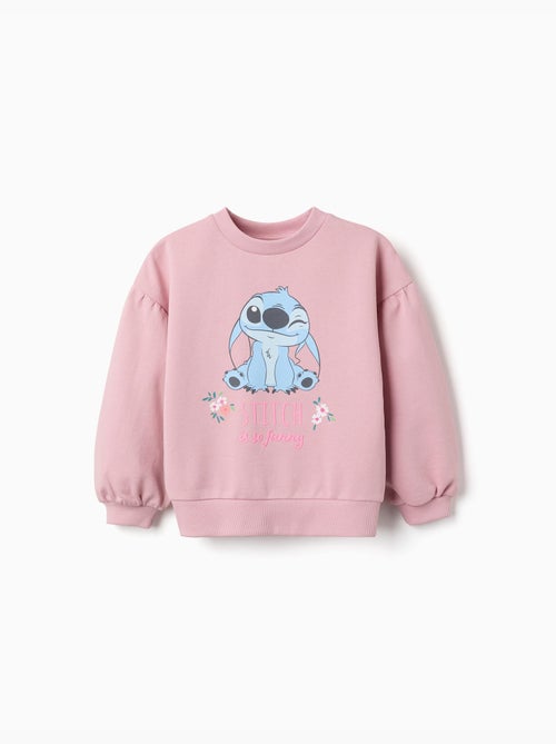 Katoenen sweatshirt met Stitch-print en verlaagde schouders - Kiabi Katoenen sweatshirt met Stitch-print en verlaagde schouders - Kiabi