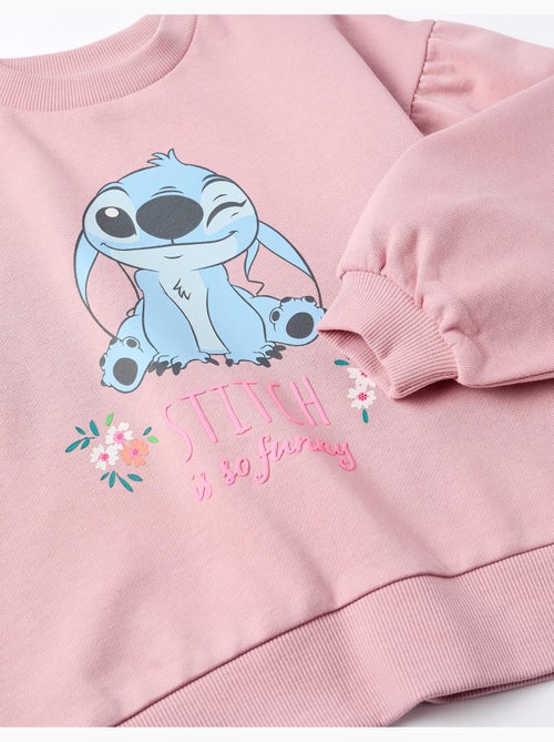 Katoenen sweatshirt met Stitch-print en verlaagde schouders - Kiabi Katoenen sweatshirt met Stitch-print en verlaagde schouders - Kiabi