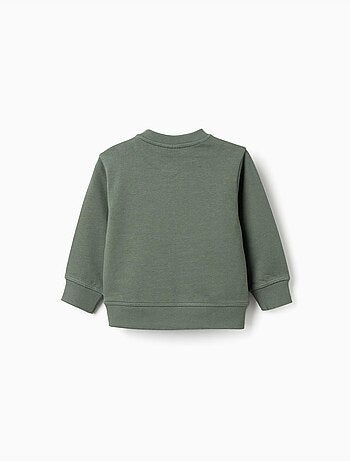 Katoenen sweatshirt met zy print