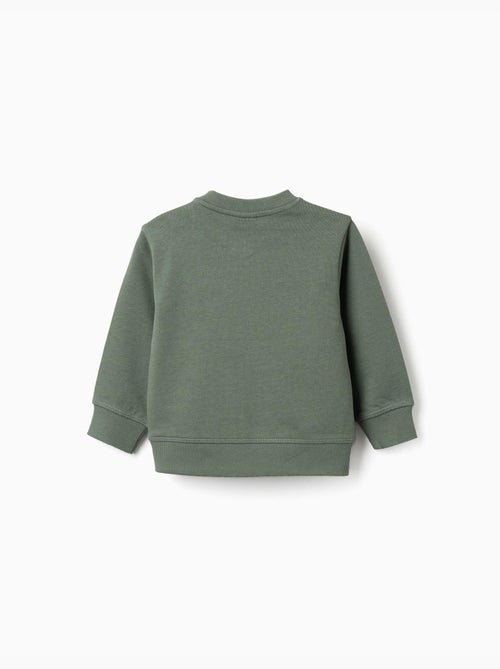 Katoenen sweatshirt met zy print - Kiabi Katoenen sweatshirt met zy print - Kiabi