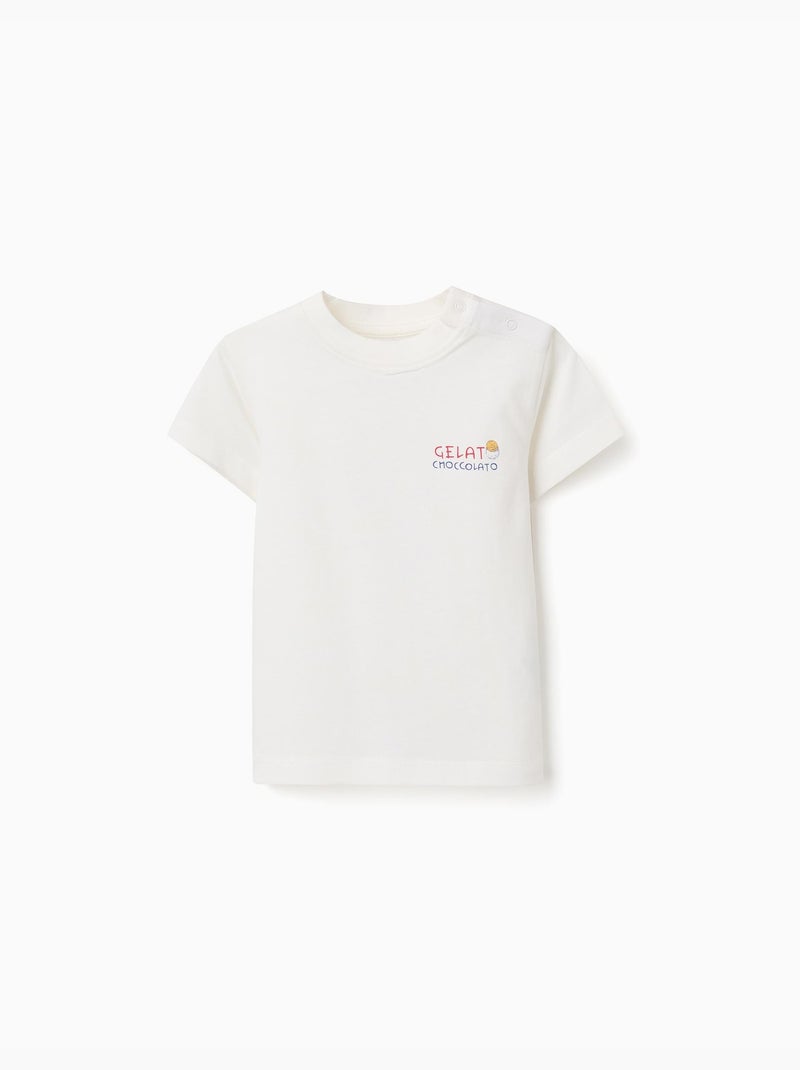 Katoenen T-shirt met Gelato print You&Me Wit - Kiabi