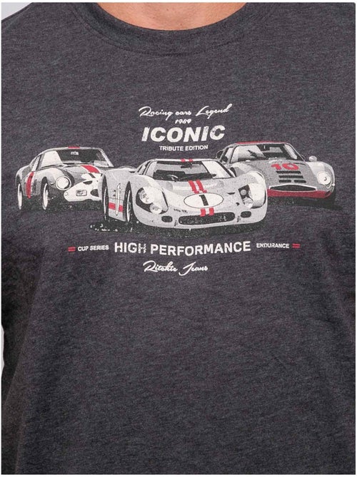 Katoenen t-shirt met korte mouwen en raceautoprint jigator - Kiabi Katoenen t-shirt met korte mouwen en raceautoprint jigator - Kiabi