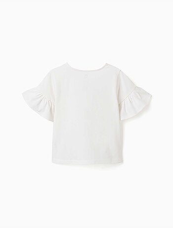 Katoenen t-shirt met More Love print
