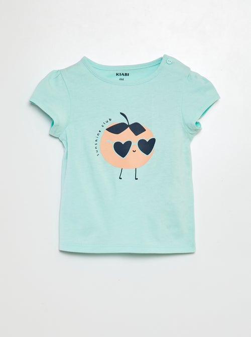 Katoenen T-shirt met print - Kiabi