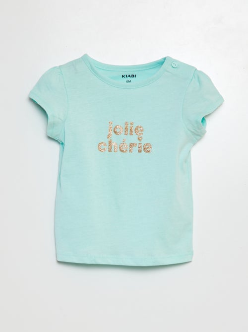 Katoenen T-shirt met print - Kiabi