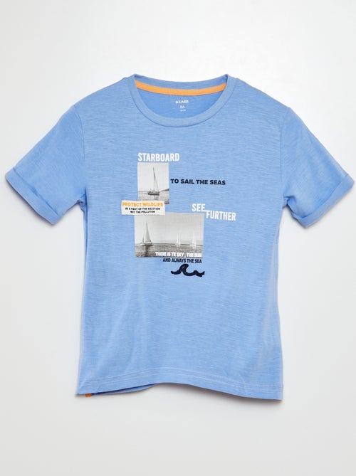 Katoenen T-shirt met print - Kiabi