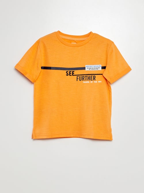 Katoenen T-shirt met print - Kiabi