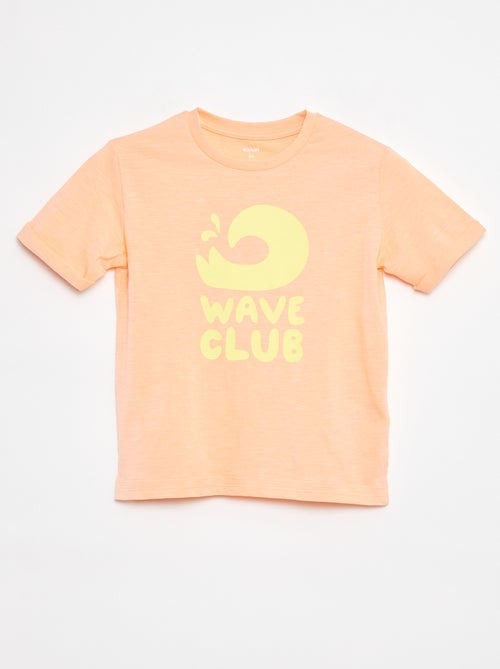 Katoenen T-shirt met print - Kiabi