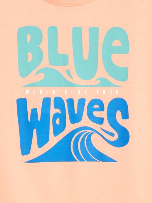 Katoenen T-shirt met print - Kiabi