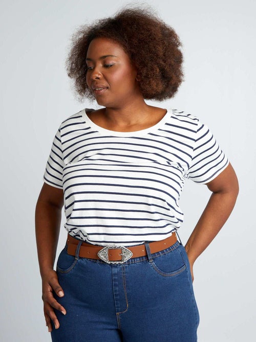 Katoenen T-shirt met print - Kiabi