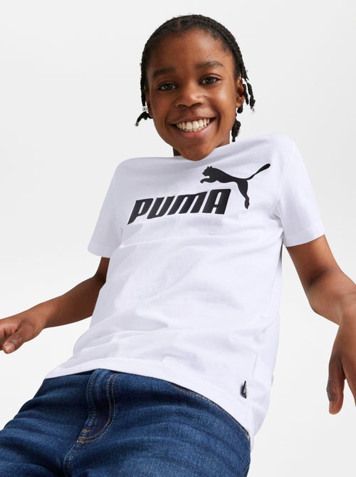 Katoenen T-shirt met 'Puma'-logo - Kiabi