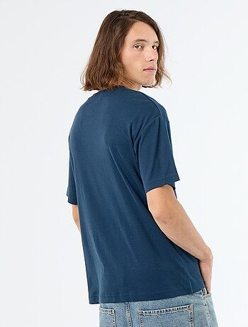 Katoenen T-shirt met ronde hals