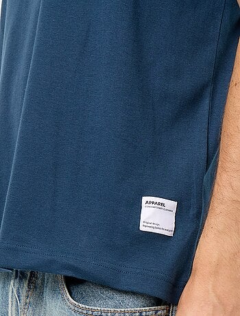 Katoenen T-shirt met ronde hals