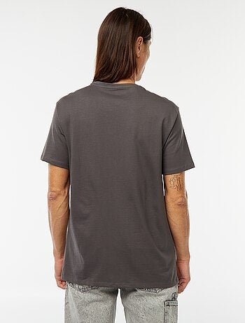Katoenen T-shirt met ronde hals